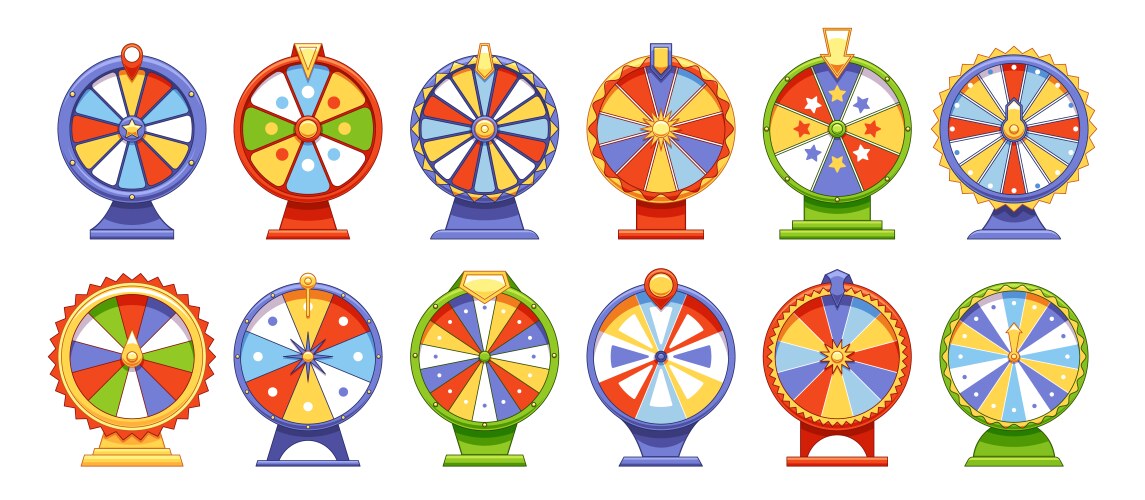 Cartoon Spinning Wheel Vector Images (over 1,500)