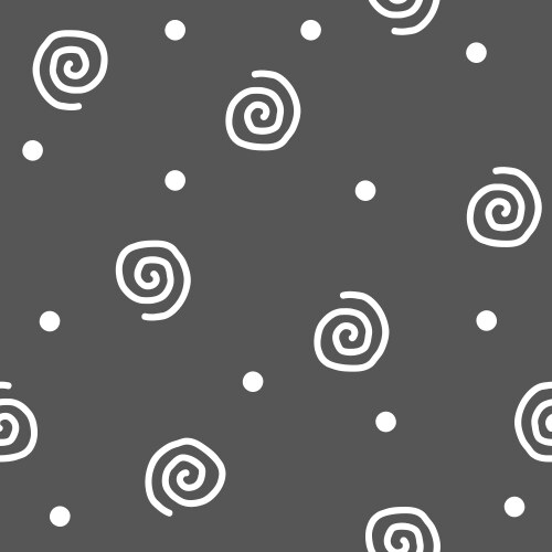Simple spiral line repeat pattern design vector image