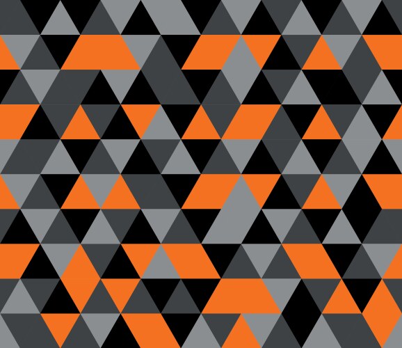 tile background orange black and grey triangle vector