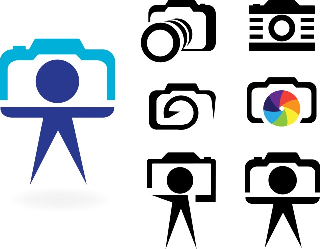 Owl on camera Royalty Free Vector Image - VectorStock