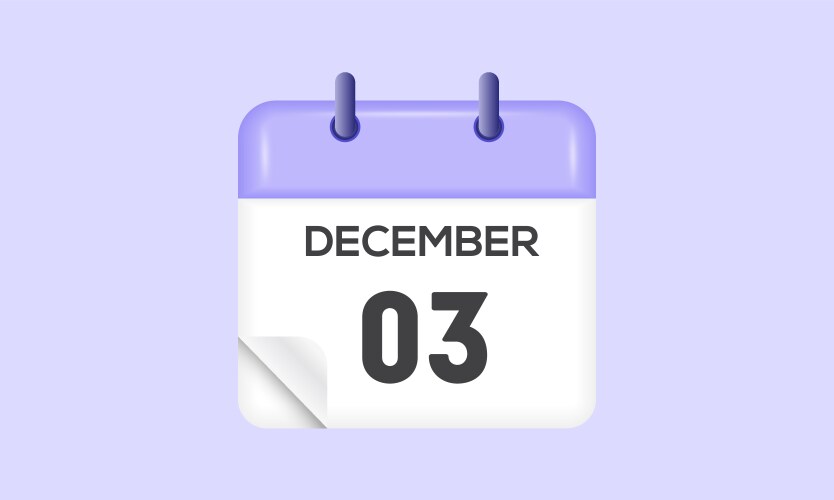 December 3 Vector Images (over 780)