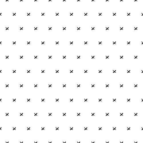 Simple basic element repeat pattern design vector image