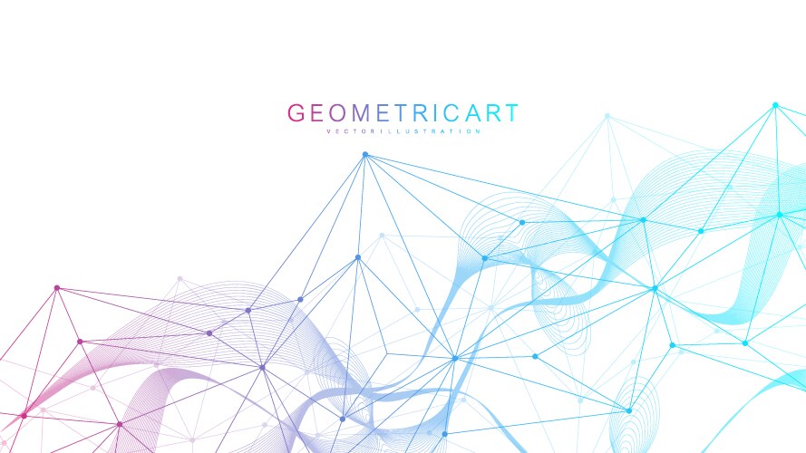 Global network connection website header or banner vector image