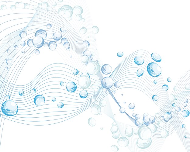 Water waves Royalty Free Vector Image - VectorStock