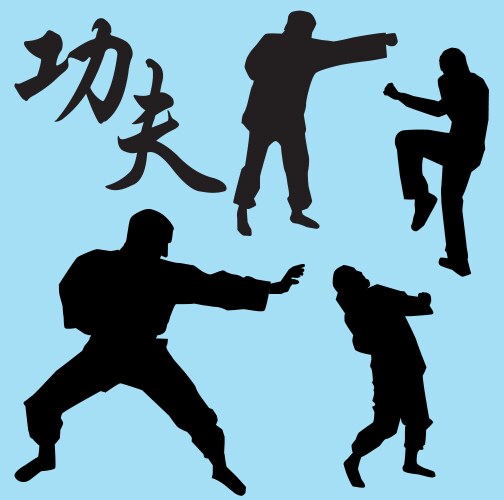Shaolin kung fu Vector Images & Graphics for Commercial Use | VectorStock
