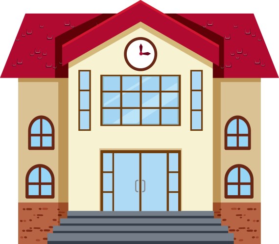 School Building Drawing Vector Images (over 5 500)