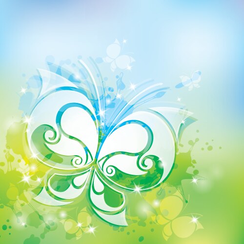 Vector Stock Background Simple Spring Spring background Royalty Free Vector Image - VectorStock