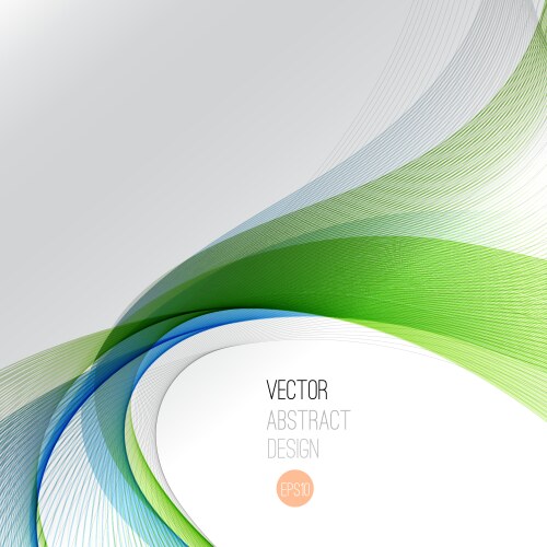 Smooth wave stream line abstract header layout – Royalty-Free Vector ...