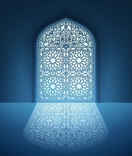 Arabic Doors Mosque Pattern – Royalty-Free Vector | VectorStock
