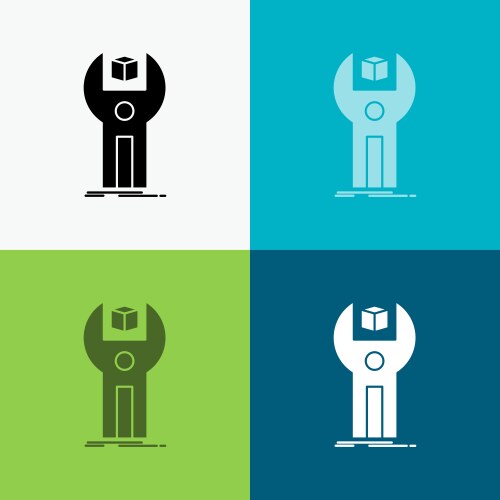 Sdk app development kit programming icon over vector image