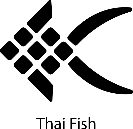Thai fish Vector Image