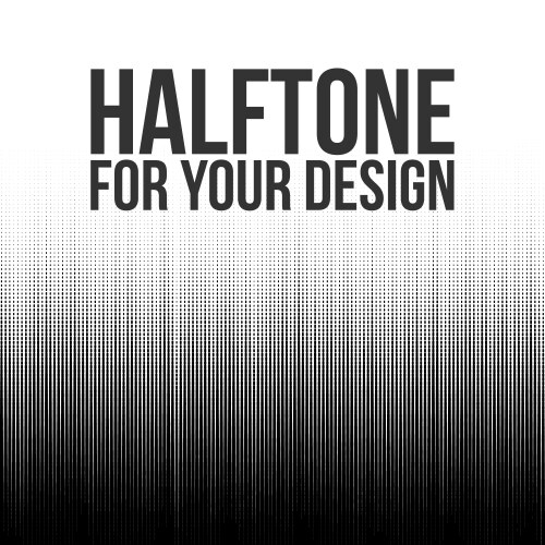 Abstract Halftone Pattern Background vector image