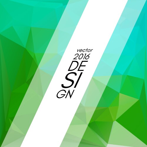 Geometric triangular abstract background vector image