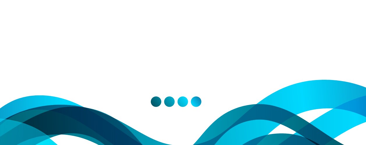 Abstract background - transparent overlapping wavy vector image