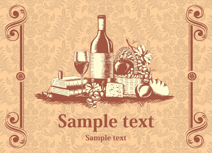 Wine bottles Royalty Free Vector Image - VectorStock