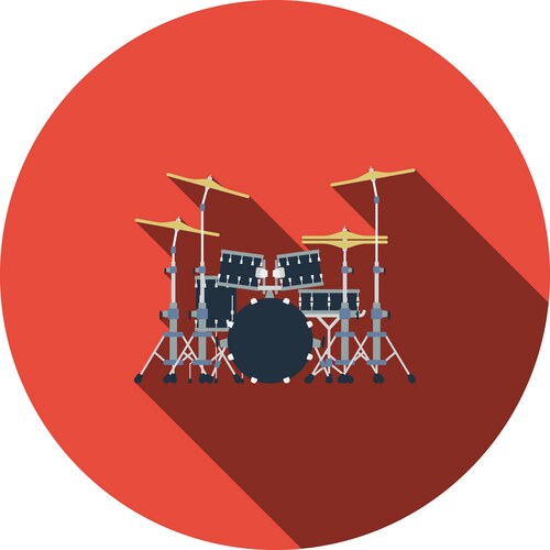 Set of musical instruments Royalty Free Vector Image