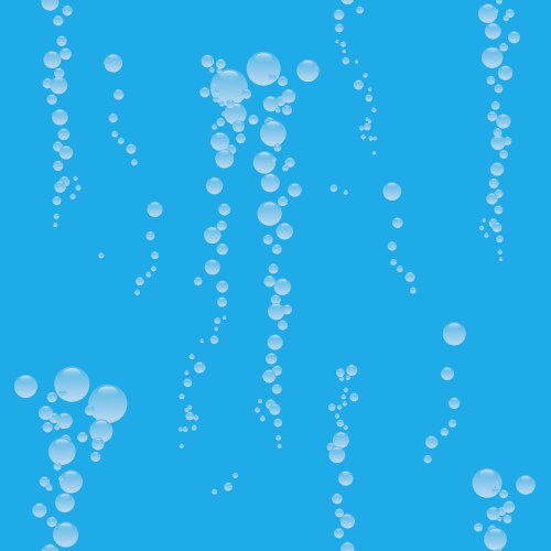 Bubbles in water Royalty Free Vector Image - VectorStock
