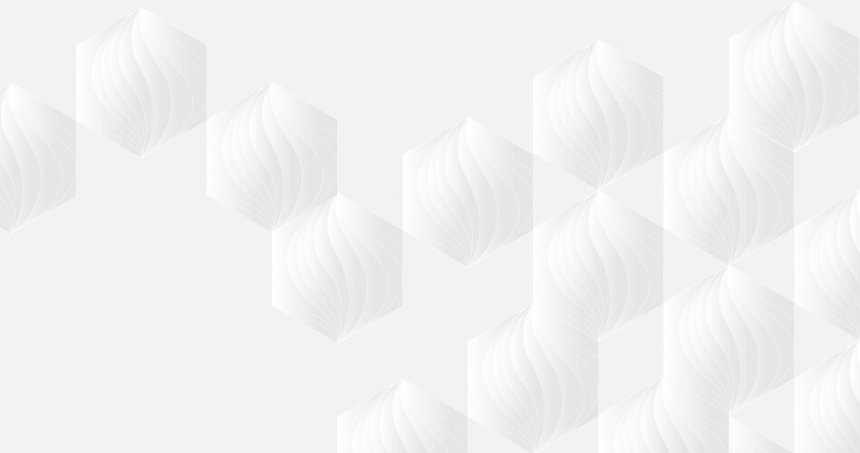 Abstract hexagon with wavy curve pattern texture vector image