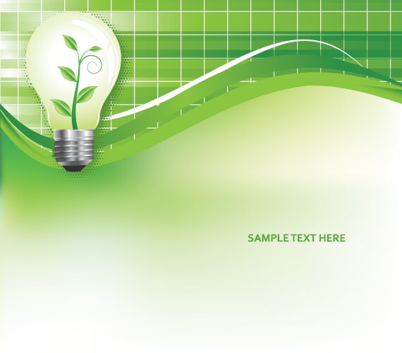 Bright green background Royalty Free Vector Image