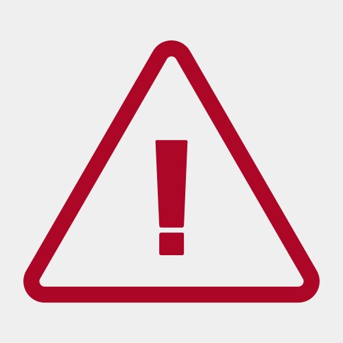 Danger mines sign land icon Royalty Free Vector Image