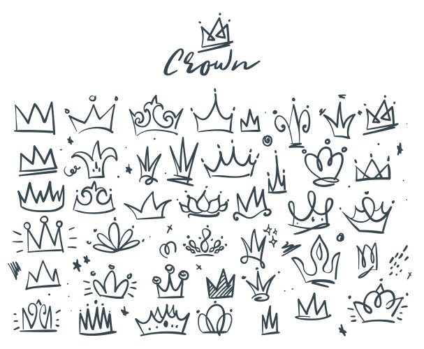 Bunny doodle art pattern background Royalty Free Vector