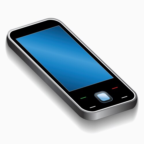 Cell phone ringing Royalty Free Vector Image - VectorStock
