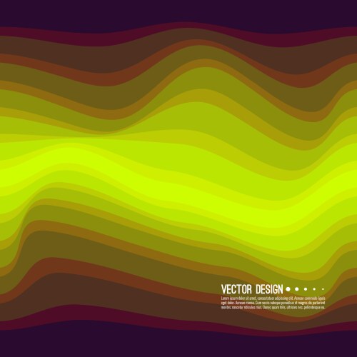 distorted wave colorful texture vector image