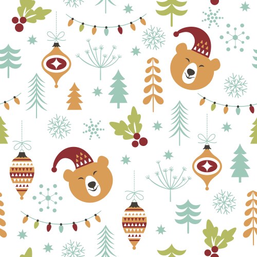 Seamless pattern - vintage carnival Royalty Free Vector