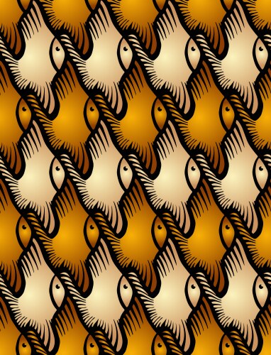 Fish Optical Illusion Vector Images (over 100)