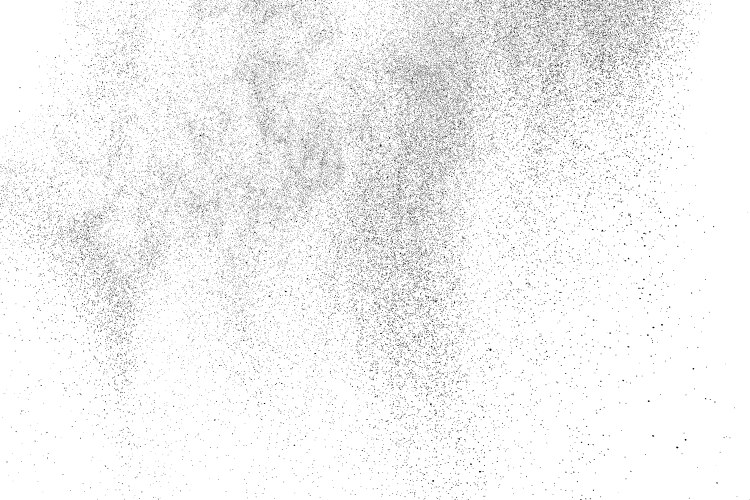 Distressed black texture vector image