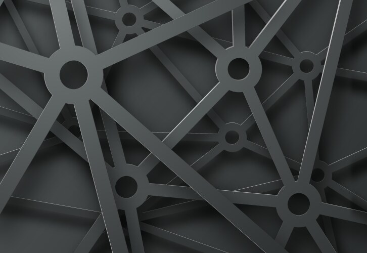 Abstract background with a pattern of cobwebs vector image