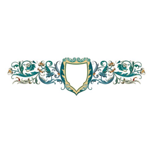 Islamic Manuscript Ornament Vector Image