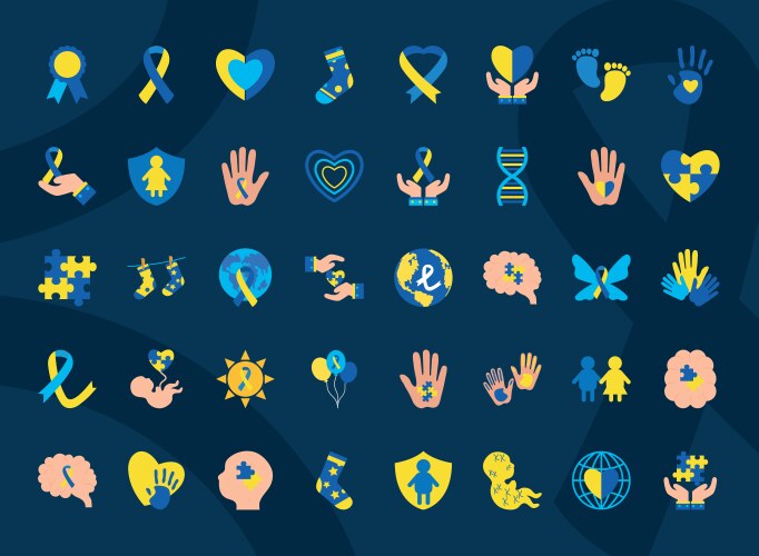 Happy child with down syndrome showing thumbs up – Royalty-Free Vector ...