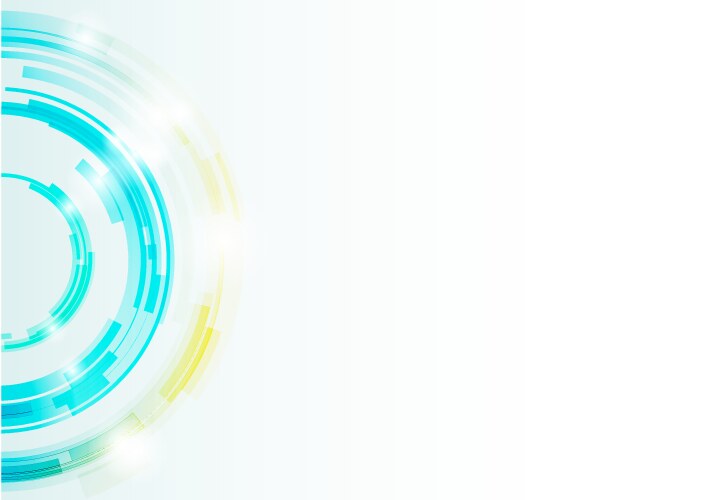Abstract smooth light circle background Royalty Free Vector