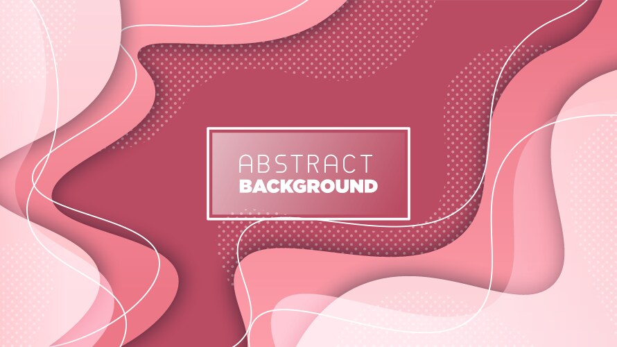 Colorful liquid and geometric background Vector Image