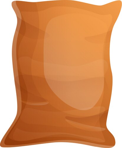Full sack icon cartoon style Vector Image