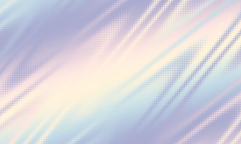 Colourful gradient halftone dots background Vector Image