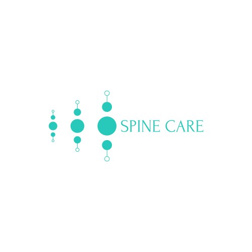 Spine diagnostic center vector image