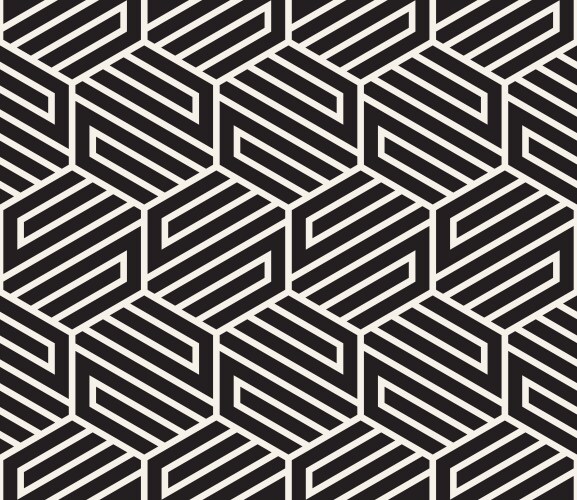 Seamless pattern modern stylish abstract vector image