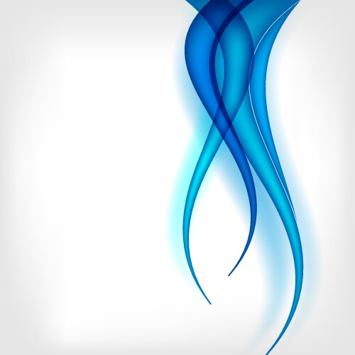 Blue background with abstract line Royalty Free Vector Image