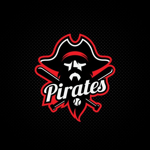 Pirate Mascot Logo Vector Image