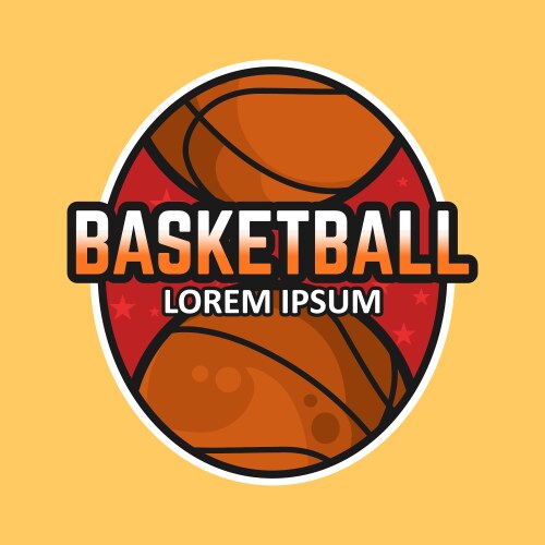 A logo with dramatic dunk suitable for use Vector Image