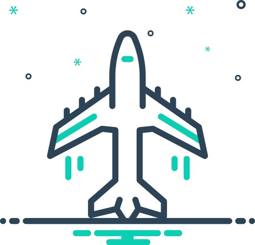 Plane Royalty Free Vector Image - VectorStock