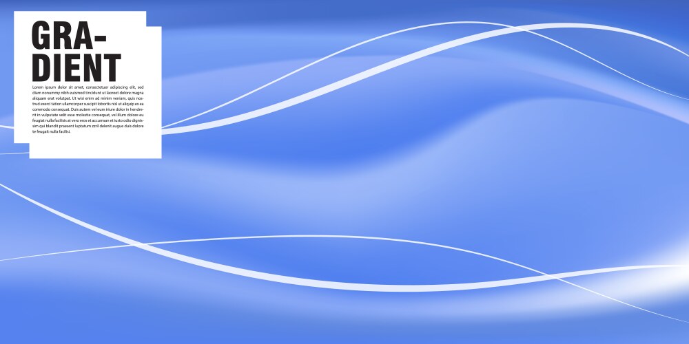 Blue Gradient Mesh Wave Background – Royalty-Free Vector | VectorStock