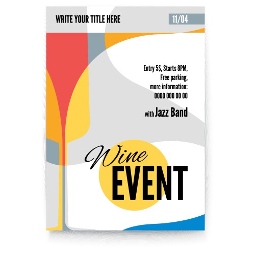 Creative sale poster banner flyer design with 3d Vector Image