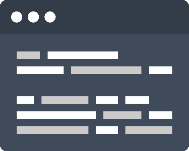 Program coding vektorbild