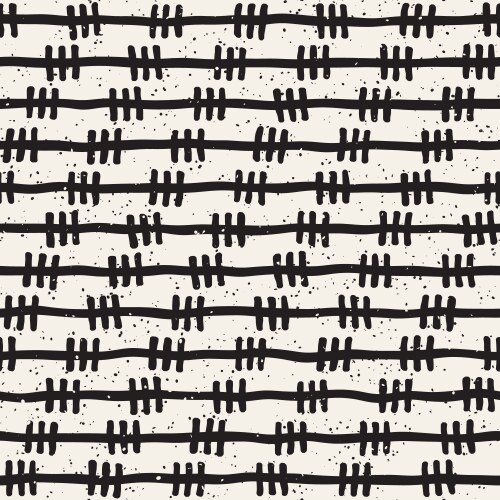 Seamless lines retro pattern Royalty Free Vector Image