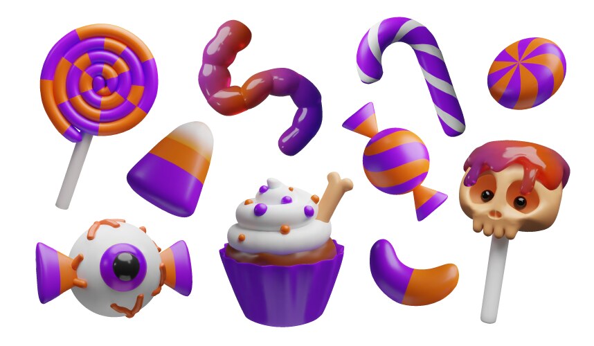 Halloween Dog Candy Vector Images (over 300)