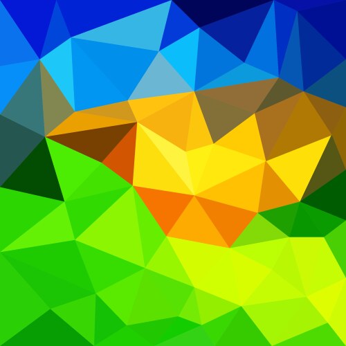 Triangular abstract background vector image