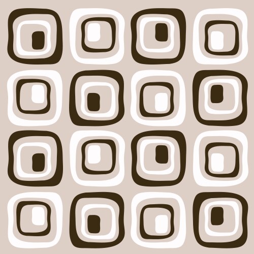 Geometric Square Pattern vector image